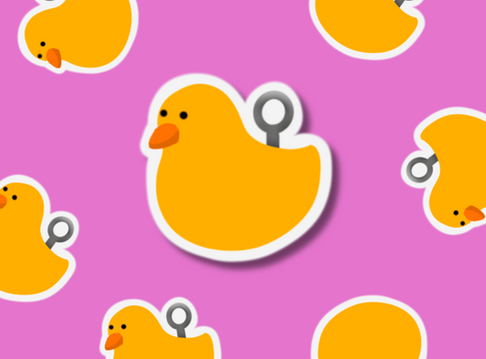 Die Cut Stickers | County Fair: Hook a Duck