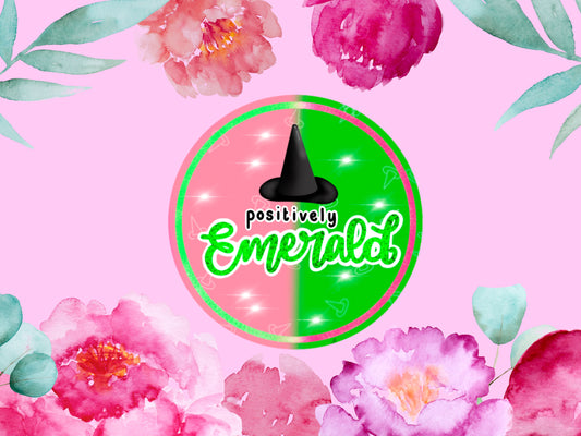 Wicked Badges | Positively Emerald