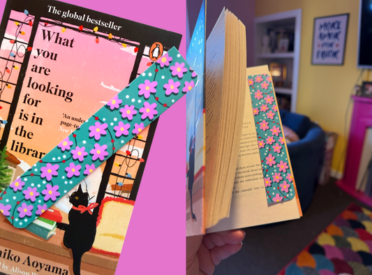 Long Edge Magnetic Bookmarks | Enchanted Garden