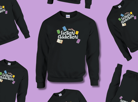 Clothing & Apparel | Bookish Sweatshirt | Fiction Addiction