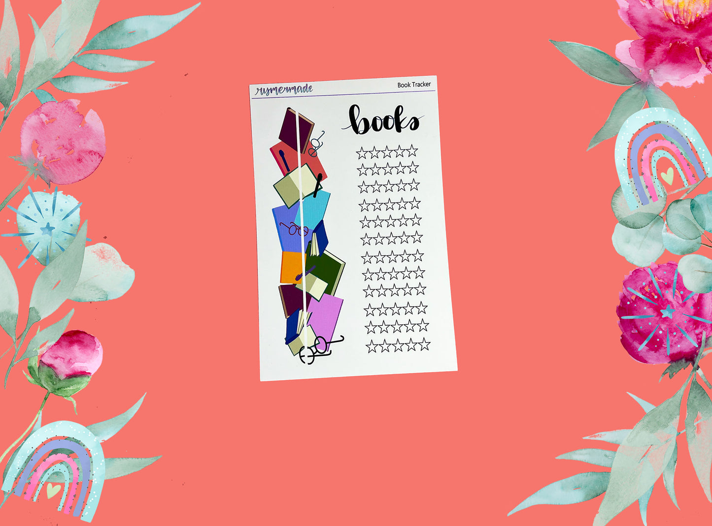 Bullet Journal Stickers | Exclusive Art | Anytime Trackers