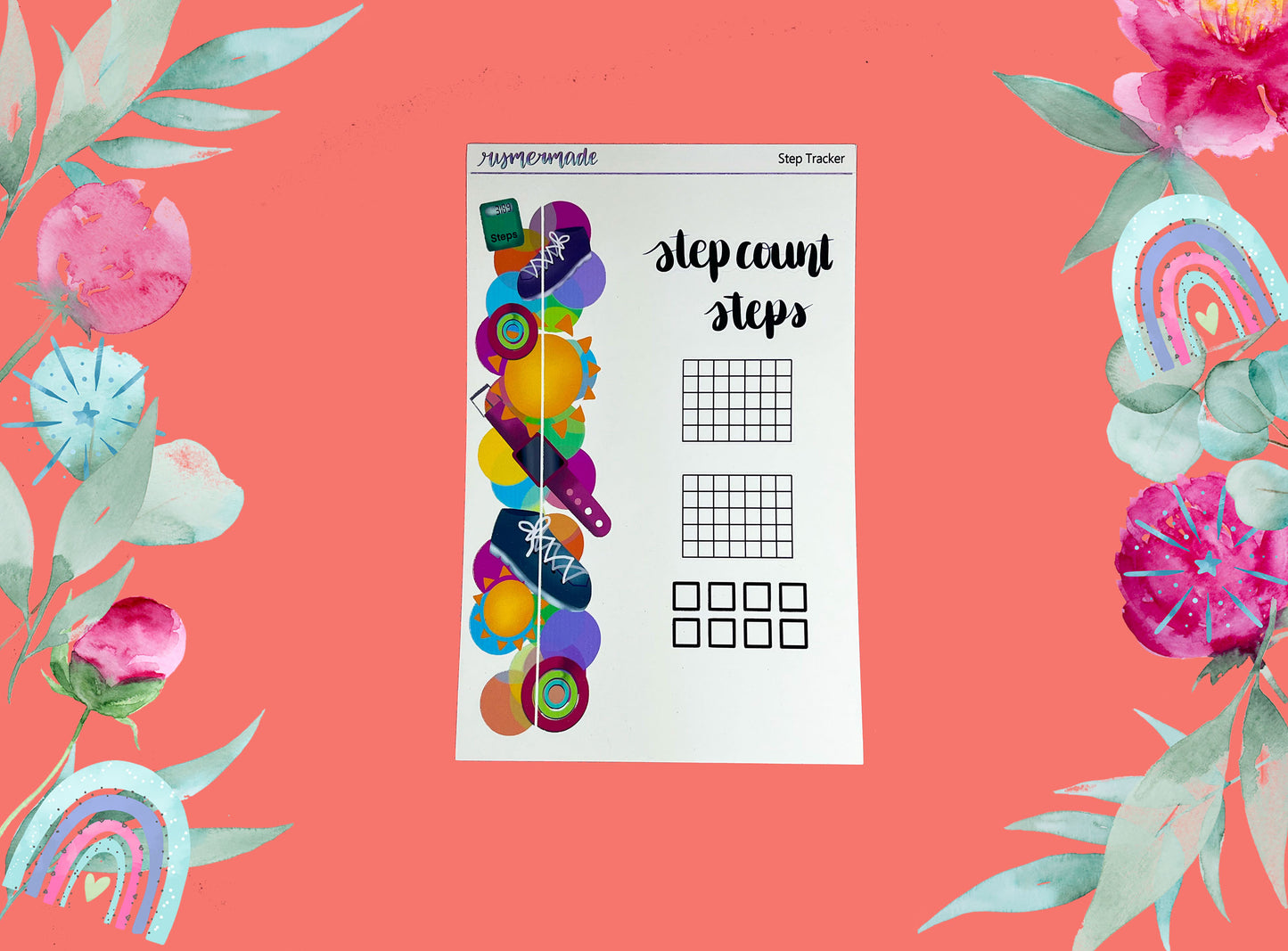 Bullet Journal Stickers | Exclusive Art | Anytime Trackers