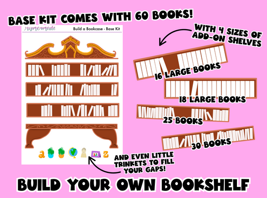 Bullet Journal Sticker | Add-Ons Available | Build Your Own Bookshelf