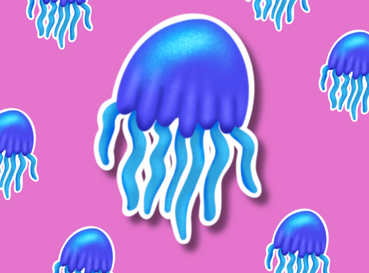 Die Cut Stickers | Under the Sea: Jellyfish