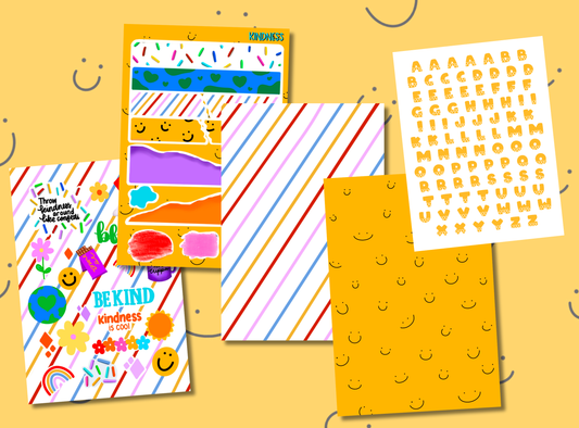 Junk Journal Kit | Exclusive Art | Kindness