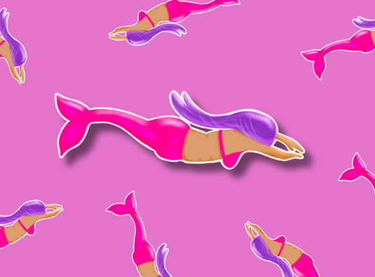 Die Cut Stickers | Under the Sea: Mermaid
