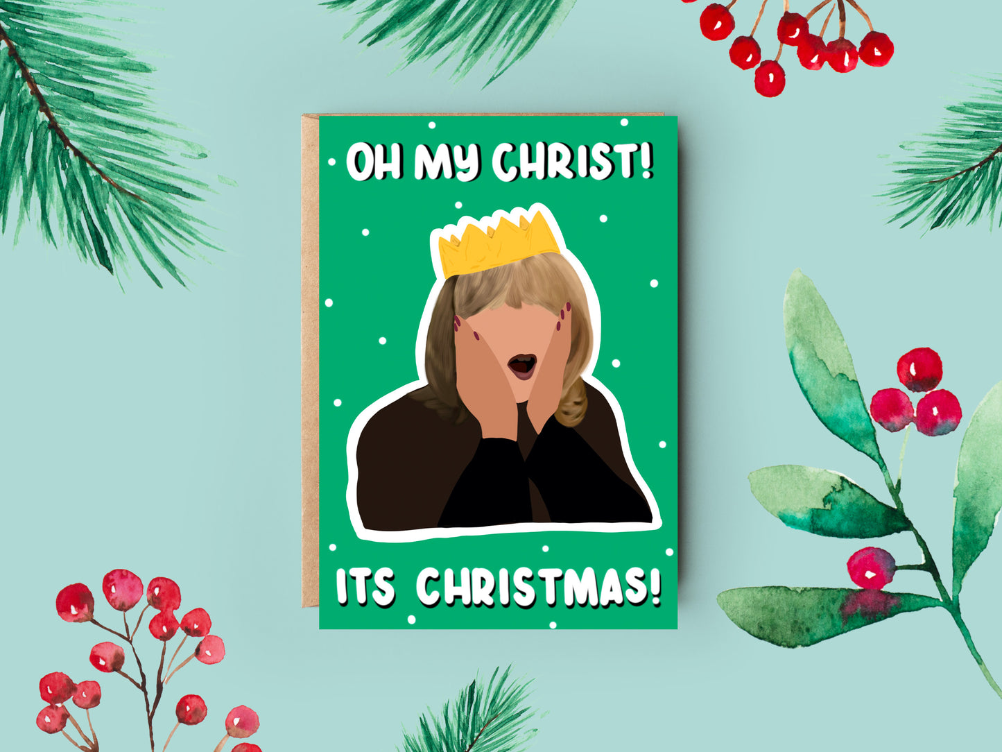 Gavin & Stacey Christmas Card | Pam - Oh My Christ!