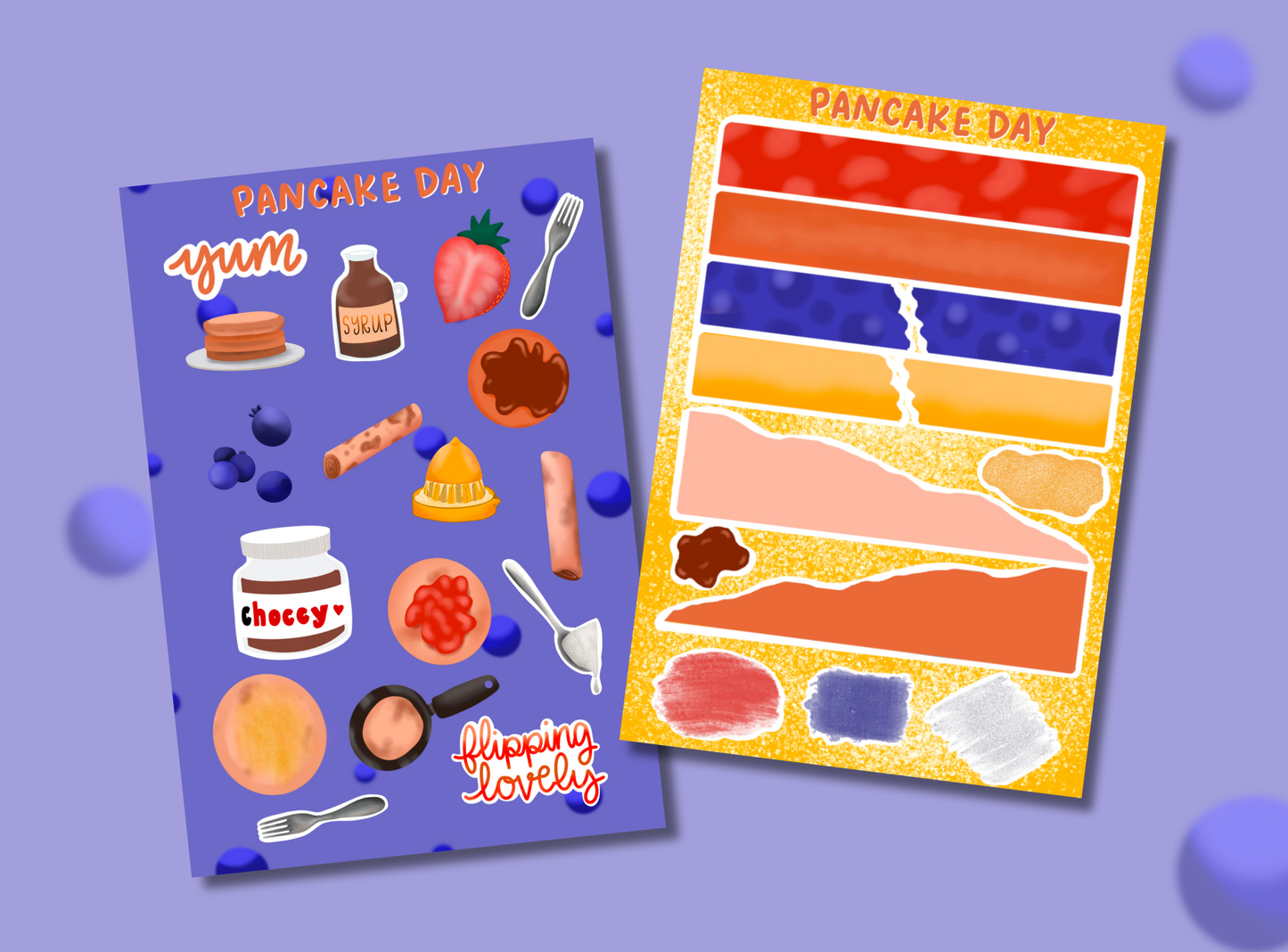 Junk Journal Kit | Exclusive Art | Pancake Day