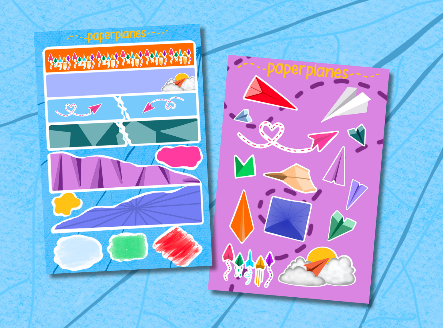 Junk Journal Kit | Exclusive Art | Paper Planes