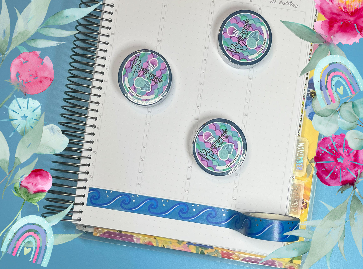 Washi Tape | Coastal Collection | Perfect Storm