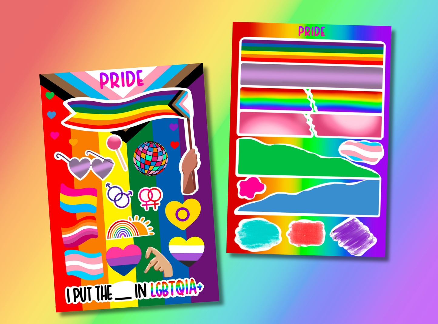 Junk Journal Kit | Exclusive Art | Pride