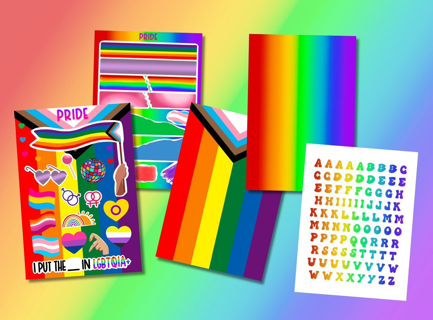 Junk Journal Kit | Exclusive Art | Pride