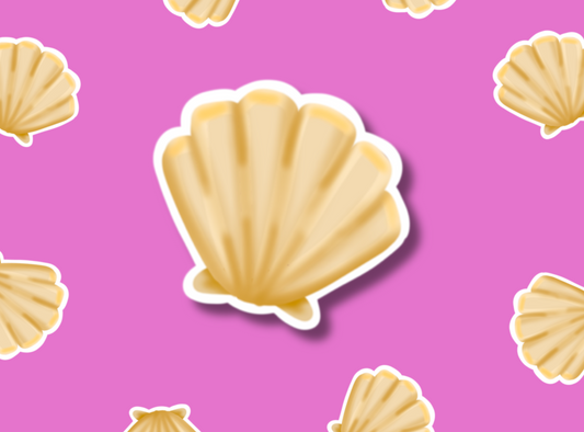 Die Cut Stickers | Under the Sea: Shell