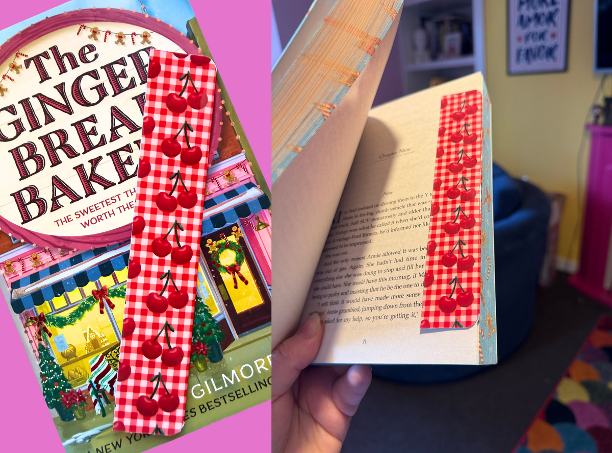 Long Edge Magnetic Bookmarks | Small Town Bakery