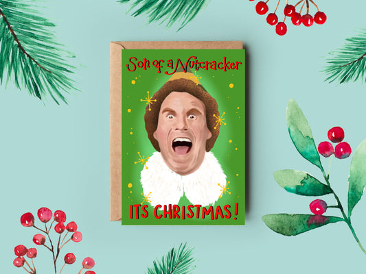 LAST CHANCE Elf Christmas Card | Son of a Nutcracker