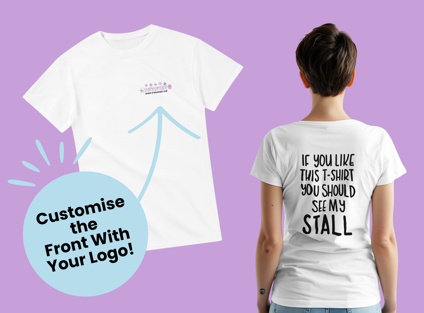 Clothing & Apparel | CUSTOMISE ME! | Planner Stall Event Stallholder T-Shirt | 10 Colour Options