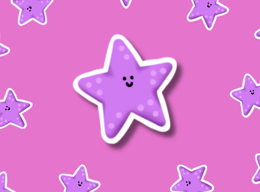 Die Cut Stickers | Under the Sea: Starfish