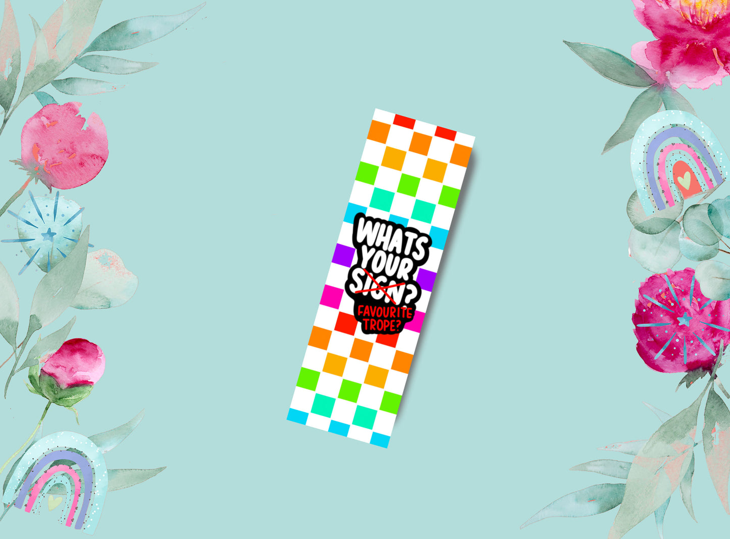 Bookmarks | Whats Your Favourite Trope? | Checkerboard