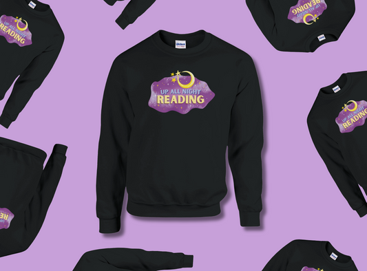 Clothing & Apparel | Bookish Sweater | Up All Night Reading