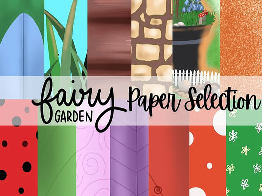 Fairy Garden | Planner Clip Art Papers