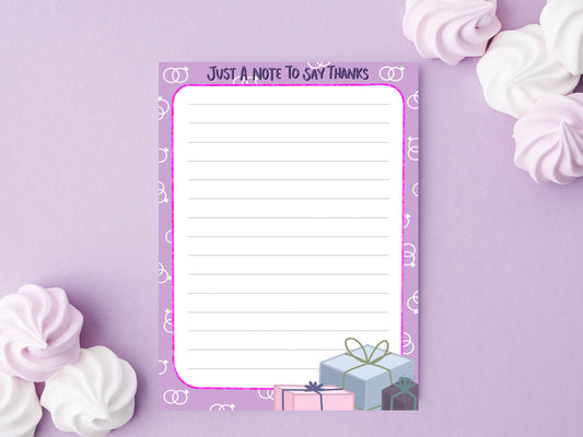 Wedding Notepad | Thank You Note