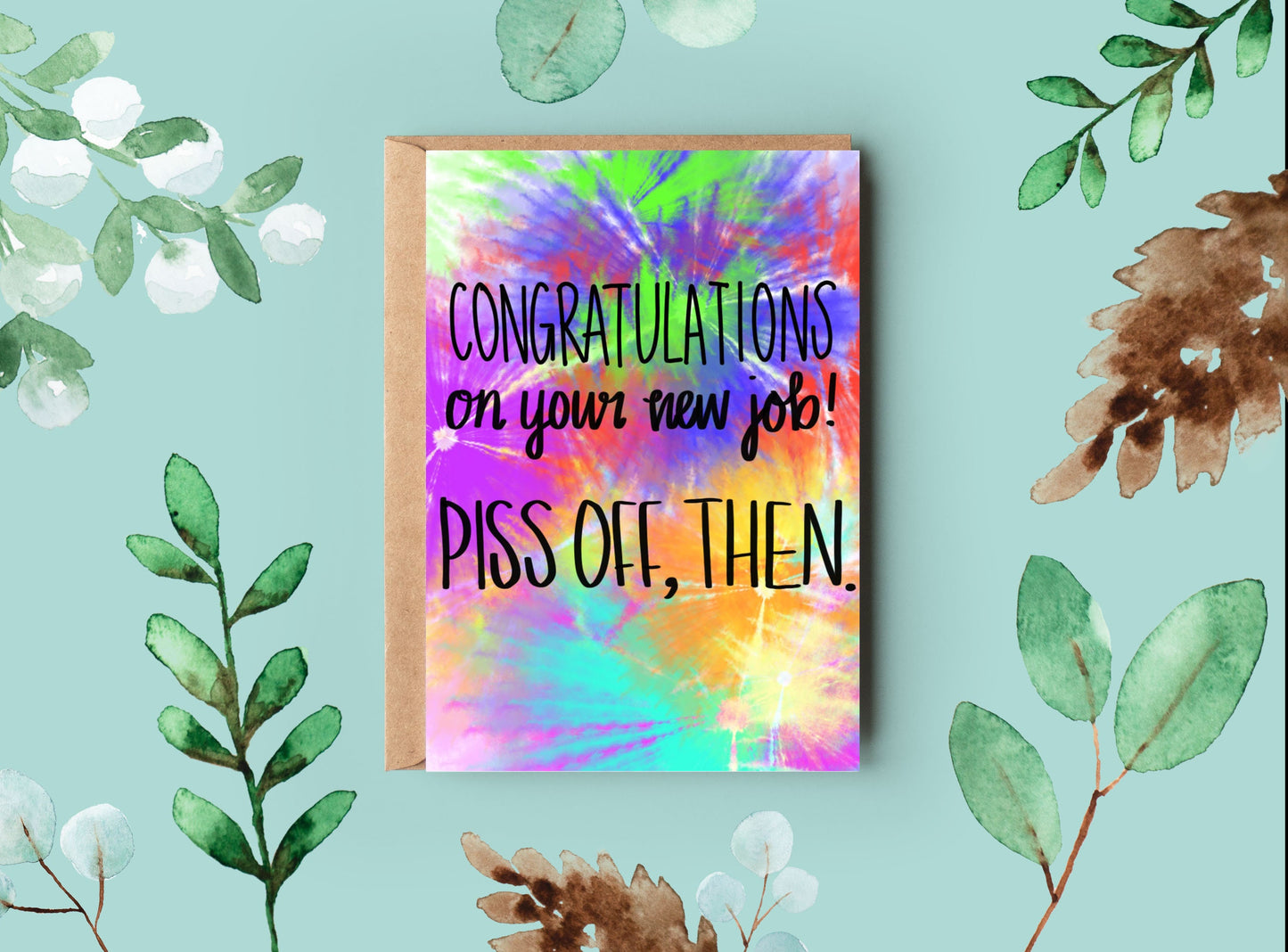 Congratulations Card | Piss Off