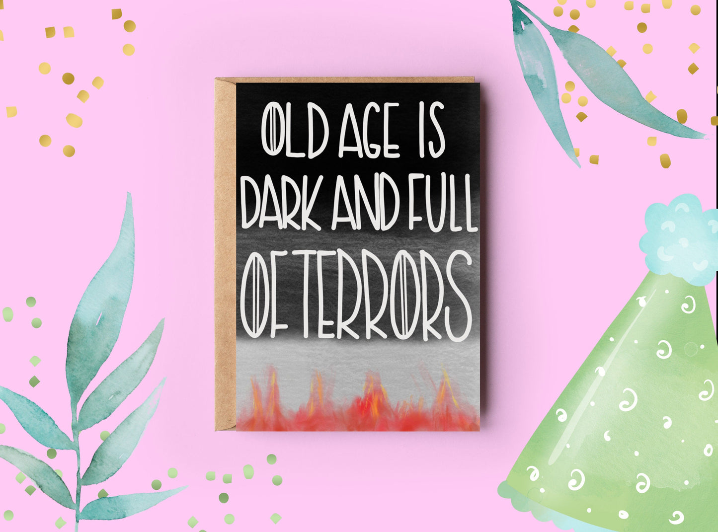 Game of Thrones Birthday Card | Full of Terrors